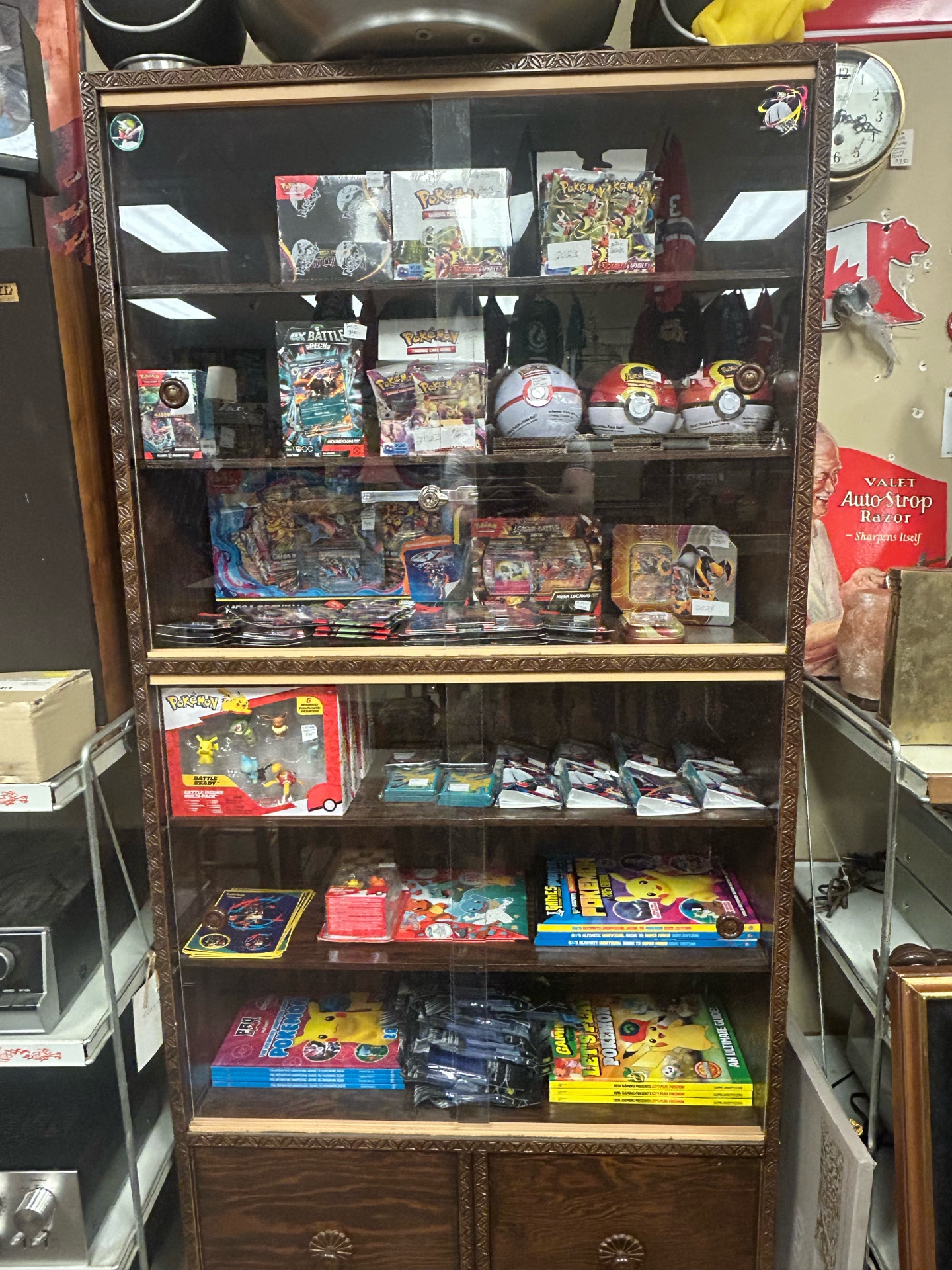 Pokemon cards and modern collectables for sale at Krave Antiques Regina